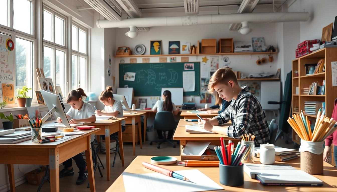 Digital learning platform with online study materials