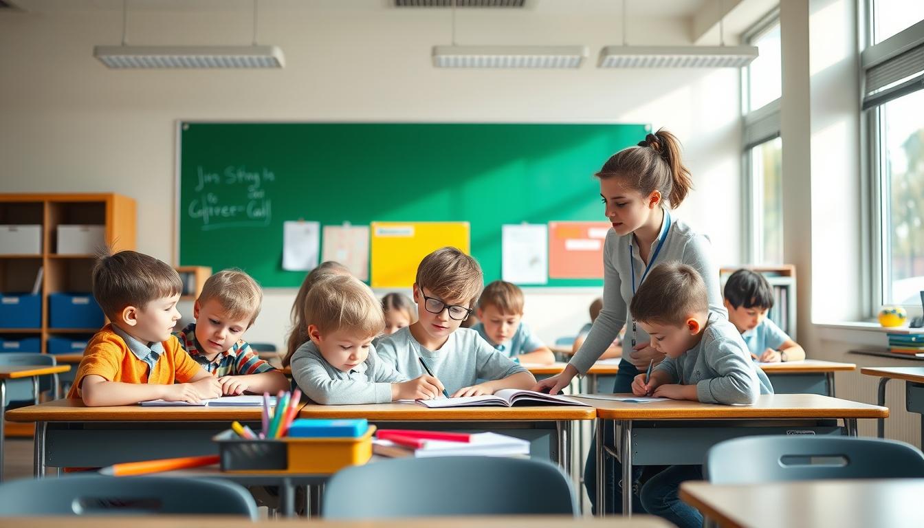 Student using online courses for flexible education